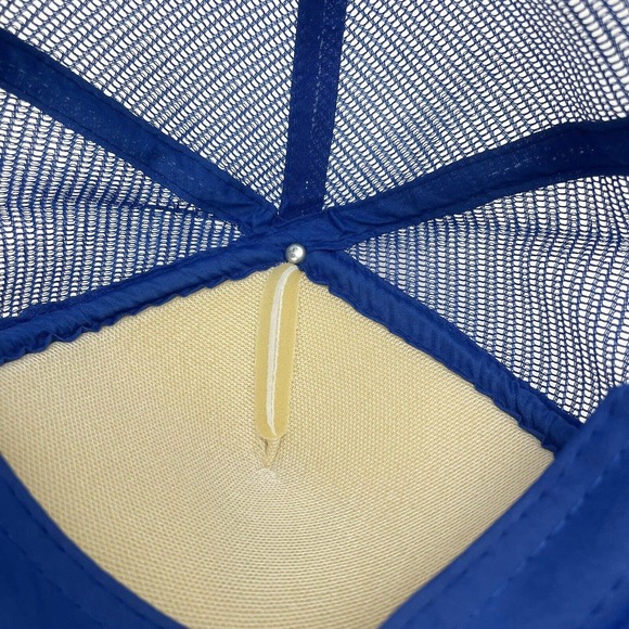 Mystic Trucker Hat Cap Blue White SnapBack Adjustable Mesh Back - Picture 12 of 12